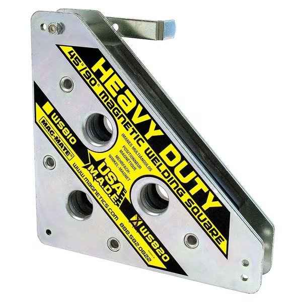 Magnetic Weld Square, 8x8in, 325lb, Mag-Mate, Mfr#: WS820