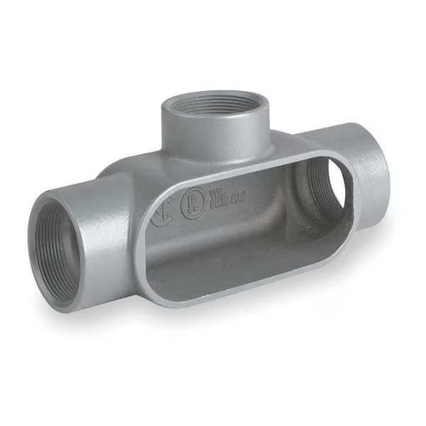 Conduit Outlet Body, Iron, T, 3/4 In., KILLARK, Mfr# T27