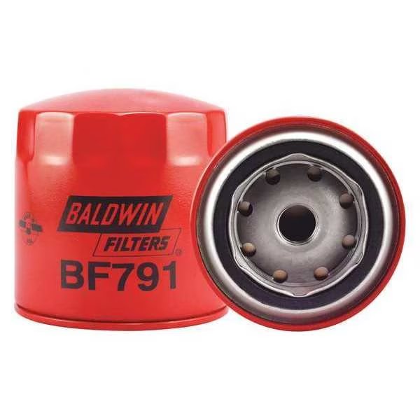 Fuel Filter, 3-7/8 x 3-11/16 x 3-7/8 In, Baldwin Filters, Mfr#: BF791