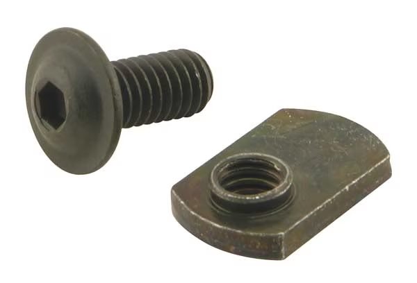 FBHSCS & T-Nut, For 15S, PK15, 80/20, Mfr# 3320-15