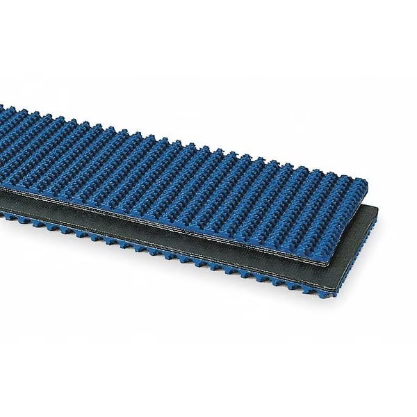 Conveyor Belt, Blue Nitrile, 50 Ft x 12 In, APACHE, Mfr# 28001040