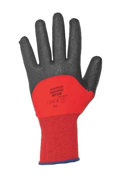 PVC Coated Gloves, 3/4 Dip Coverage, Red, XL, PR, HONEYWELL NORTH, Mfr# NF11X/10XL