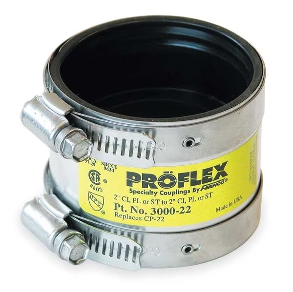 Shielded Coupling, For Pipe Size 2, EnjoyTool select, Mfr# 3000-22