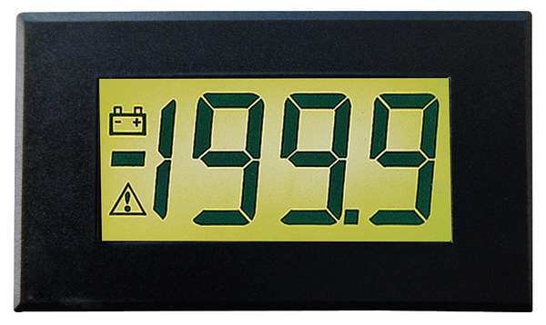 Digital Panel Meter, LCD, 7 to 14VDC, LASCAR, Mfr# DPM-950