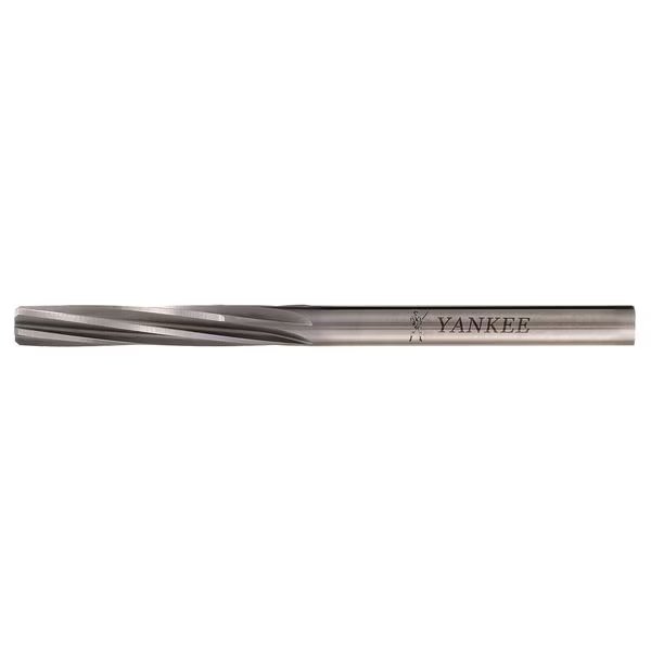 Dowel Pin Reamer, 0.1870 In., 6 Flute, HSS, YANKEE, Mfr# 370-0.187