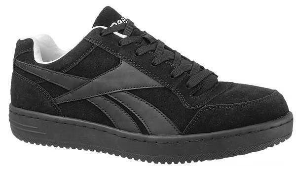 Athletic Style Work Shoes, Stl, 9-1/2M, PR, REEBOK, Mfr# RB191
