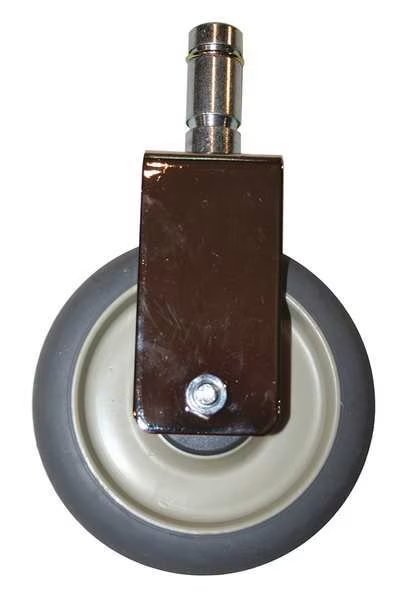 Rigid Stem Caster, H5 In, 18 In Channel, PR, METRO, Mfr# 5MPR-18