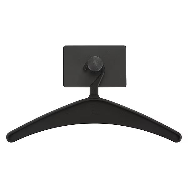 Magnetic Garment Hook, Black, Quartet, Mfr#: 2015M