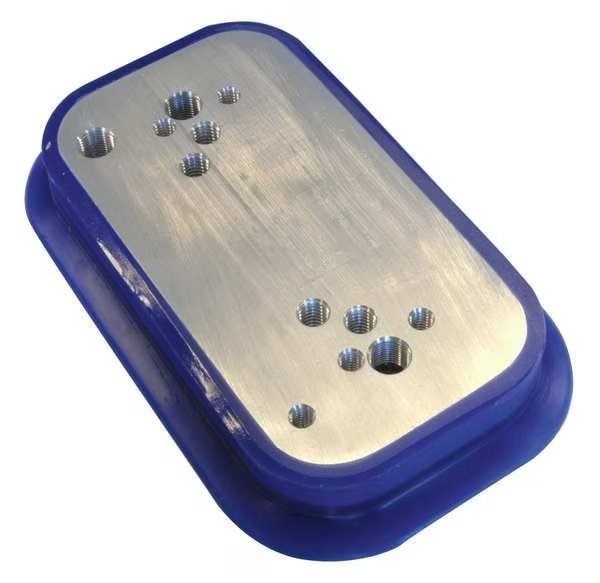 Vibrator Mtg Bracket, 10 In x 6 In, VIBCO, Mfr# STKIT906