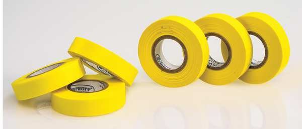 Label Tape, Yellow, 1/2 in., PK6, SP SCIENCEWARE, Mfr# F13481-0050