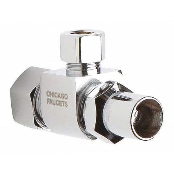 Angle Stop Compression Valve With Loose, CHICAGO FAUCET, Mfr# STC-31-00-AB
