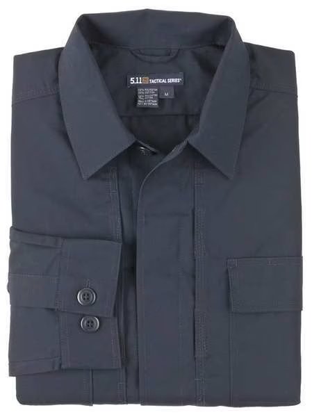 Taclite TDU Shirt, M, Dark Navy, 5.11, Mfr# 72054