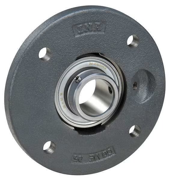 Flange Bearing, 4-Bolt, Ball, 30mm Bore, Ina, Mfr#: PMEY30-XL-N