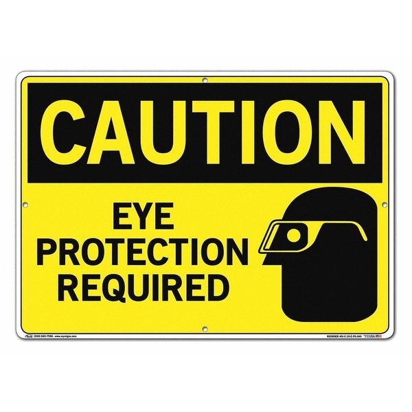 Sign, Caution, 20.5x14.5