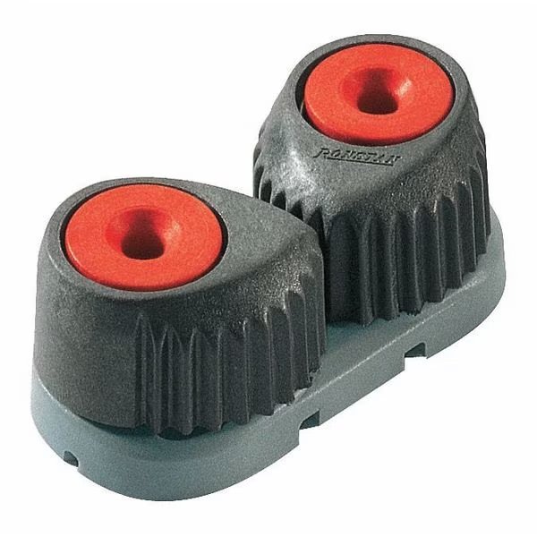 Medium Cam Cleat, Red, Grey Base, Ronstan International, Mfr#: RF5011