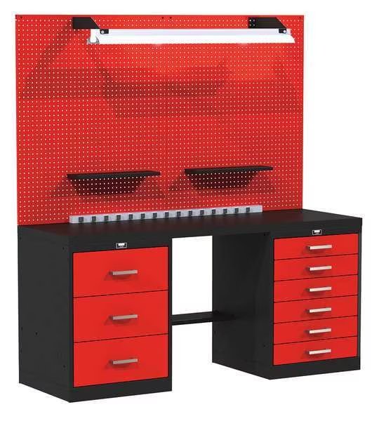 Basic Modular Storage Unit, 72In, 12ga Stl, Hallowell, Mfr#: FKBASIC-LG-S