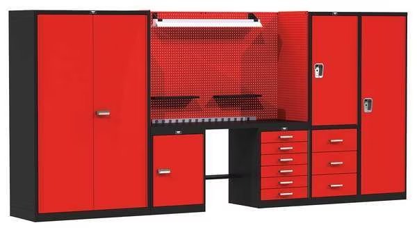 Secure Modular Storage Unit, 132In, 12 ga., Hallowell, Mfr#: FKSECURESTOR-SM-S