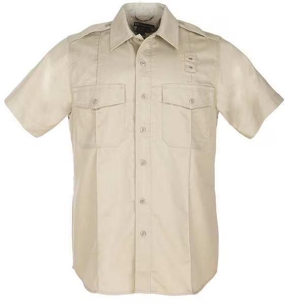 PDU S/S Class A Shirt, XL, Silver Tan, 5.11, Mfr# 71183