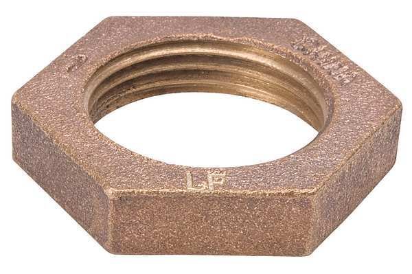 Brass Locknut, FNPT, 1/4