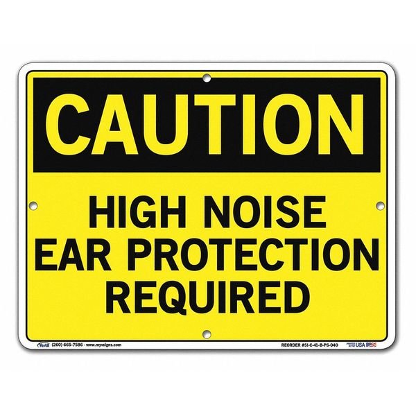 Sign, Caution, 12.5x9.5