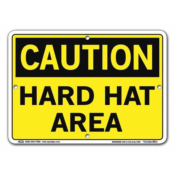 Sign, Caution, 10.5x7.5
