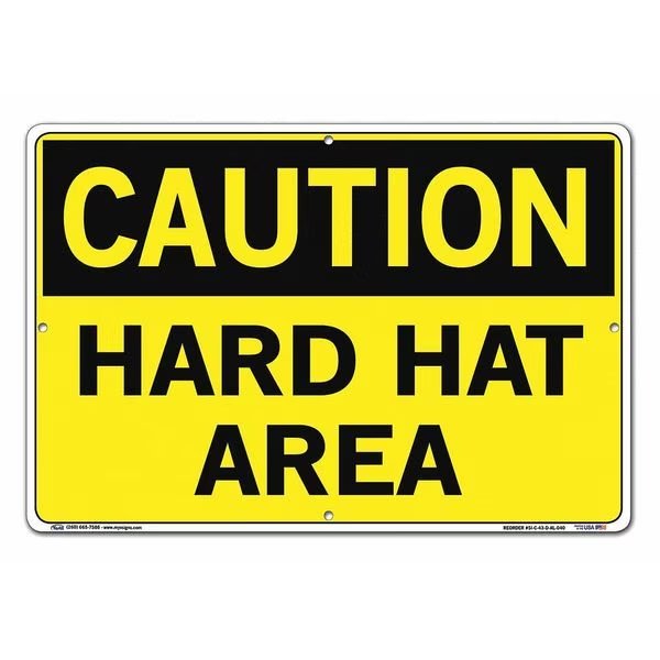 Sign, Caution, 18.5x12.5