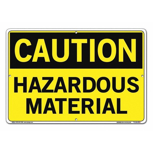 Aluminum Sign, 12-1/2