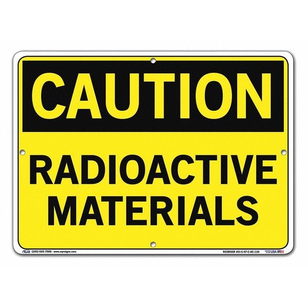 Aluminum Composite Sign, 10-1/2