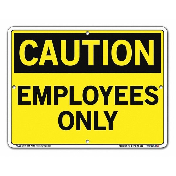 Aluminum Composite Sign, 9-1/2