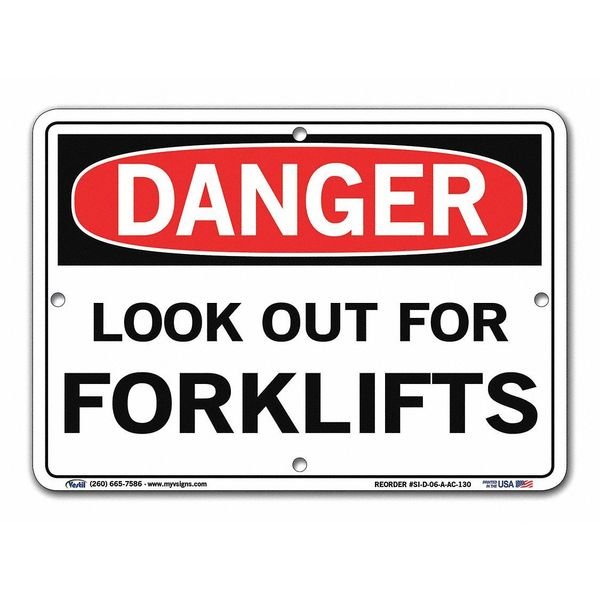Aluminum Composite Sign, 7-1/2