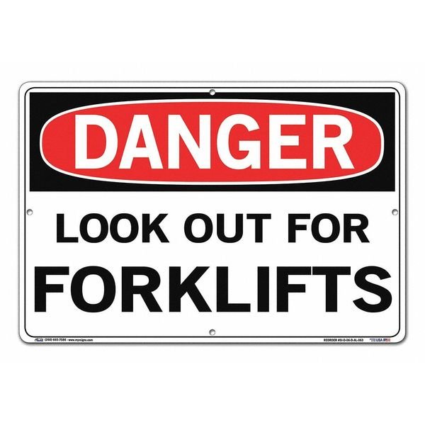 Aluminum Sign, 12-1/2