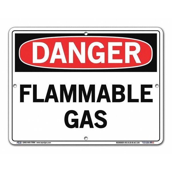 Aluminum Composite Sign, 9-1/2