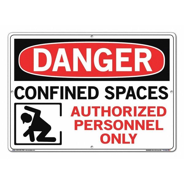 Sign, Danger, 20.5x14.5