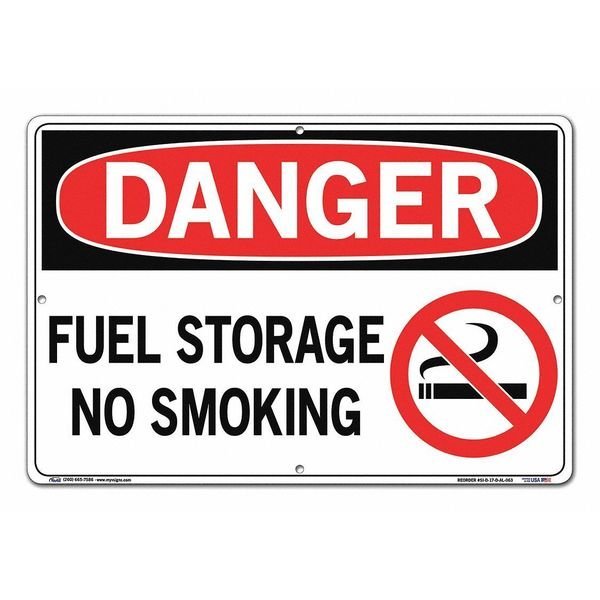 Aluminum Sign, 12-1/2
