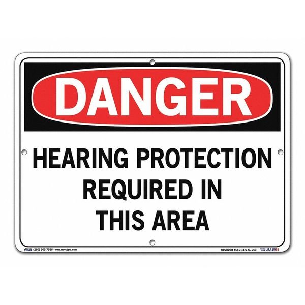 Sign, Danger, 14.5x10.5