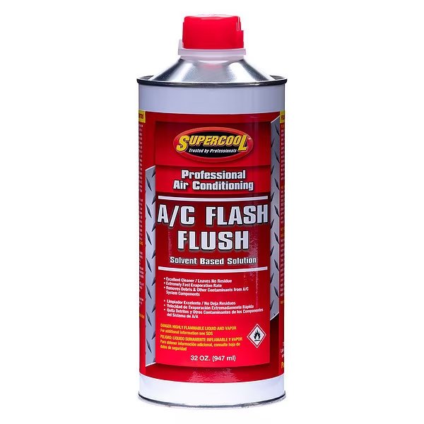 A/C Flash Flush, Solvent Based Can, 32oz., Supercool, Mfr#: 22762