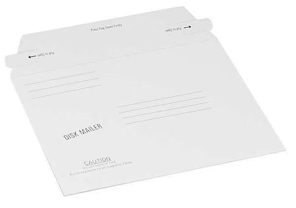 Recycled Mailer, Wht, Polypropylene, PK100, QUALITY PARK, Mfr# QUA45235