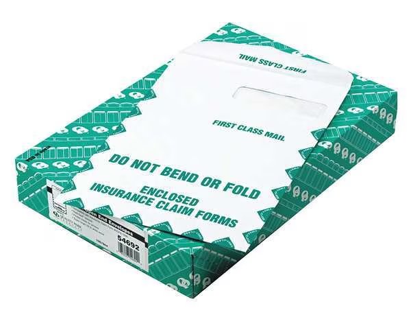 Window Envelope, White, Paper, PK100, Quality Park, Mfr#: QUA54692