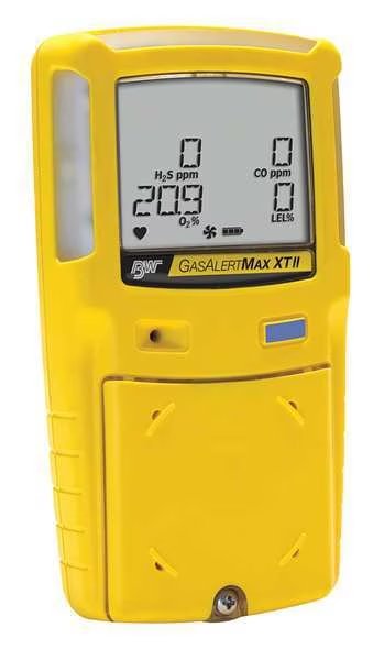 Multi-Gas Detector, 4 Gas, United Kingdom, 8 to 13 hr Battery Life, Yellow, Bw Technologies, Mfr#: XT-XWHM-Y-UK