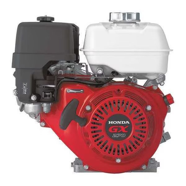 Gas Engine, 3600 rpm, 6.4 qt. Fuel Cap., Honda, Mfr#: GX270QA2