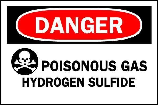 Safety Sign, 10 in H, 14 in W, Polyester, Rectangle, English, 84438, BRADY, Mfr# 84438