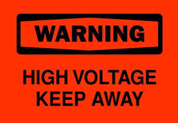 Electrical Hazard Sign, 41128, BRADY, Mfr# 41128