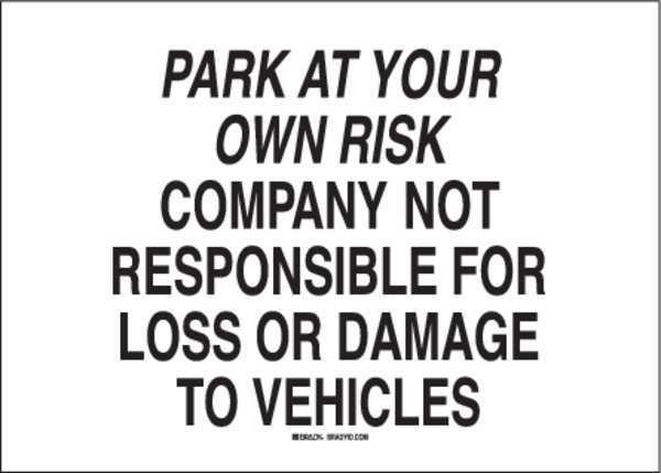 Parking Sign, 10