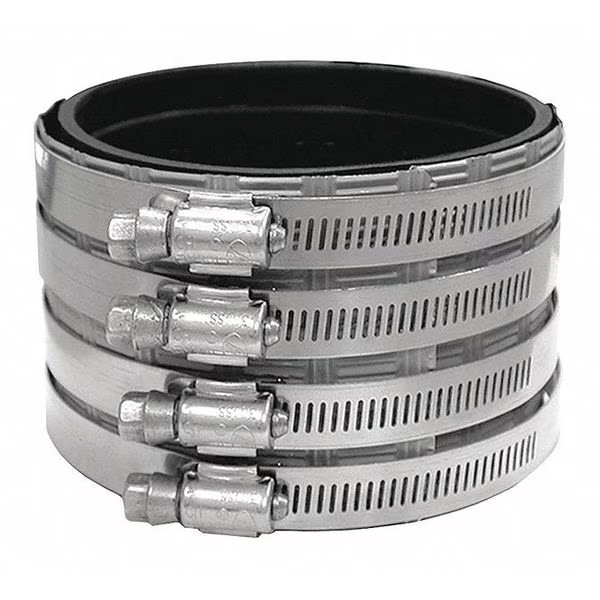 Import Coupling, No Hub, Heavy Duty, 2