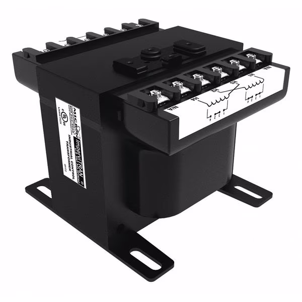 Control Transformer, 1 kVA, 130°C, 120/240V, 115/230V, 110/220V, 240/480V, 230/460V, 220/440V