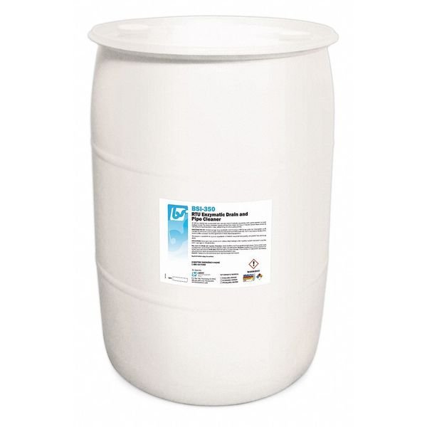 RTU Enzymatic Drain/Pipe Cleaner, 55 gal., Best Sanitizers, Mfr#: BSI3503