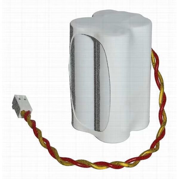 Battery, Nickel Cadmium, 4.8V, 0.6A/HR., Dual-Lite, Mfr#: 0120894