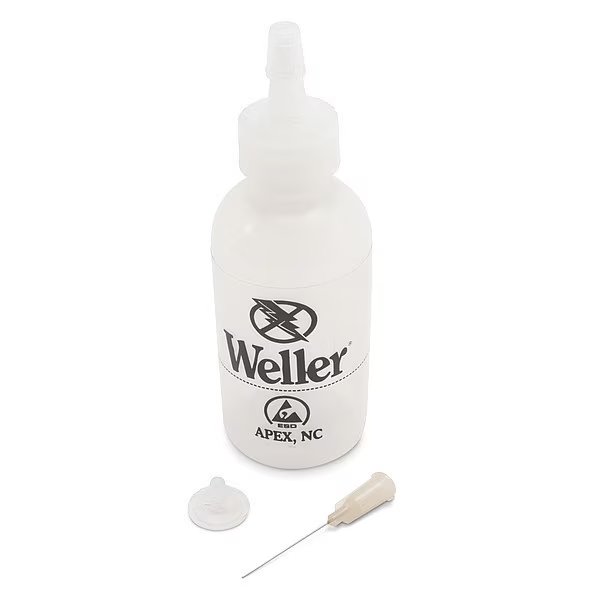 Syringe, Rubber (Stopper), 5 mL, Black/Clear, Weller, Mfr#: A5LL