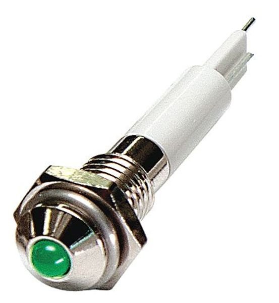 Round Indicator Light, Green, 12VDC, EnjoyTool select, Mfr# 24M022