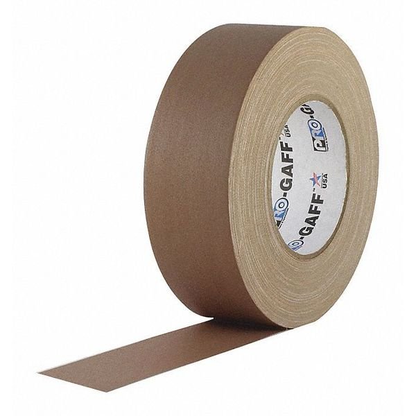 Matte Cloth Tape, 2x55yd., Tan Cloth, Protapes, Mfr#: PRO-GAFF
